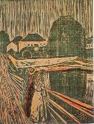 Girl on the bridge Edvard Munch